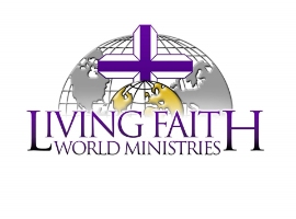 Logo for Living Faith World Ministries